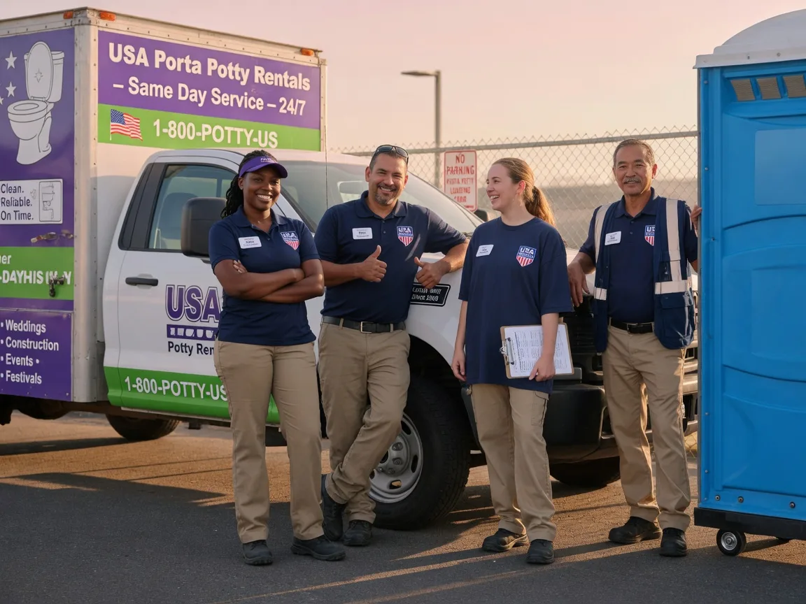 Porta Potty Rental company in Cedar Point, IL